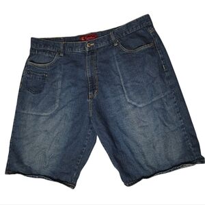 Karl Kani Vintage Urban Men's Blue Denim Shorts Size 48